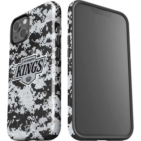 NHL Los Angeles Kings Camo iPhone 15 Impact Case